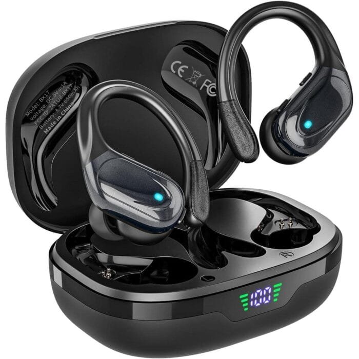 Auriculares inalámbricos Bluetooth BX17 con cancelación de ruido.