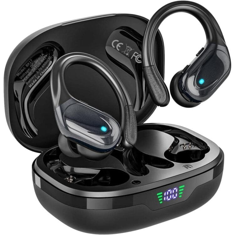Auriculares inalámbricos Bluetooth BX17 con cancelación de ruido.