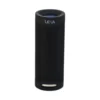 Vista frontal del Parlante LEXA Bluetooth LX595 Negro con rejilla de altavoz y logo destacado.